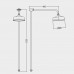 DevonDevon Doccia Верхний душ 20см., настенный, цвет: хром. MARK3182CR