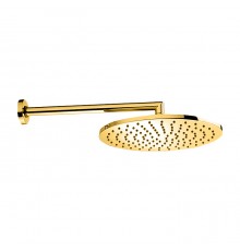 Bossini Cosmo Верхний душ Oslash;28см., настенный, 1 режим, цвет: Brushed Gold PVD. H70596I.043
