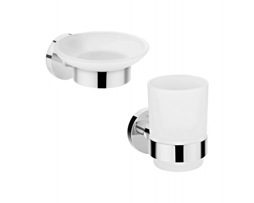 Набор Стакан Hansgrohe Logis Universal 41718000 + Мыльница 41715000 Набор Стакан Hansgrohe Logis Universal 41718000 + Мыльница 41715000