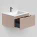 Salini Touch Тумба подвесная 60х50х32см., с раковиной, 1 ящик, гор. фрез., цвет: Taupe. T600H1TON206