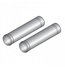 Дымоходы моно Удлинение ф80 мм, L=500 мм, PPS, 2 шт (DY614) De Dietrich DTX 84887614