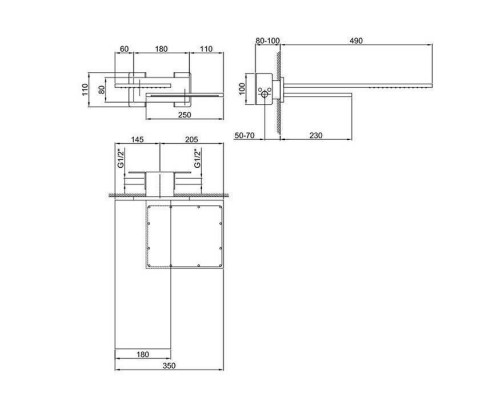 Fantini Venezia Двойной верхний душ, латунь, настенный, цвет: Matt Copper PVD. 86 P9 8035B, 86 00 8035A Fantini Venezia Двойной верхний душ, латунь, настенный, цвет: Matt Copper PVD. 86 P9 8035B, 86 00 8035A