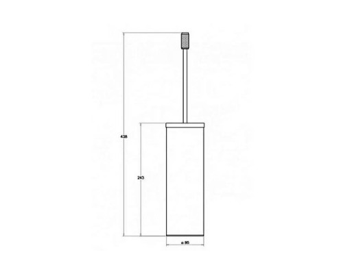 Bertocci Officina 01 Ершик для унитаза, напольный, цвет: золото матовое. 127 7522 5050 Bertocci Officina 01 Ершик для унитаза, напольный, цвет: золото матовое. 127 7522 5050