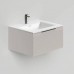 Salini Touch Тумба подвесная 60х50х32см., с раковиной, 1 ящик, гор. фрез., цвет: Grey. T600H1GON205