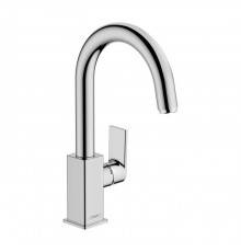 Hansgrohe Vernis Shap Смеситель для раковины, излив 210 мм, с донным клапаном, цвет: хром . 71564000