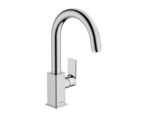 Hansgrohe Vernis Shap Смеситель для раковины, излив 210 мм, с донным клапаном, цвет: хром . 71564000