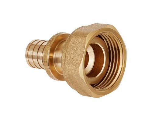 Переход Hoobs с накидной гайкой на плоское уп. 16x2.2-G3/4 . HB-PEXNG-162234