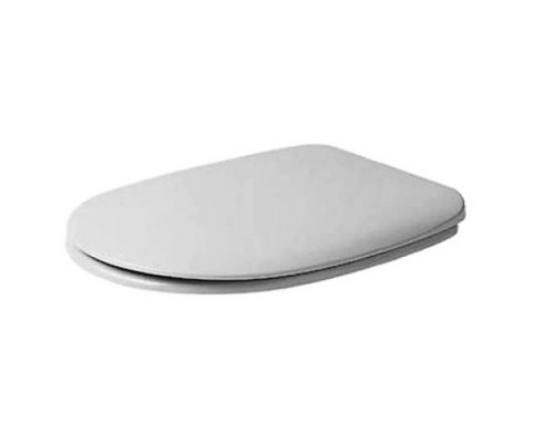 Duravit Duraplus Сиденье для унитаза, без автоматического опускания, петли: пластик, цвет: белый. 0066300000