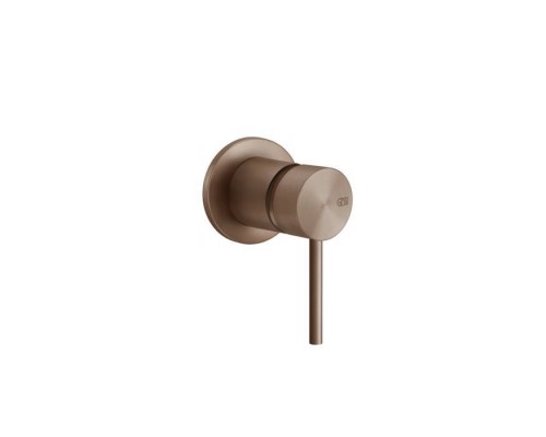 Gessi 316 Смеситель для душа, встраиваемый, на 1/2, 1 источник (внешние части), цвет: brushed copper pvd. 54019#708 Gessi 316 Смеситель для душа, встраиваемый, на 1/2, 1 источник (внешние части), цвет: brushed copper pvd. 54019#708