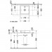 Duravit Starck 1 Раковина 47x47 см, 1 отв., цвет: белый. 0387470028