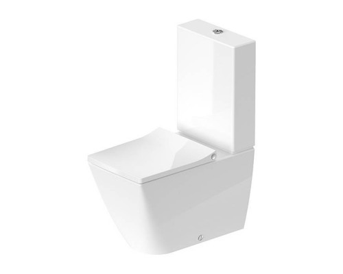 Duravit Viu Унитаз напольный 35x65см, rimless,слив универсальный, с креплением, цвет: белый. 2191090000,  0942000005