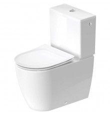 Duravit Soleil by Starck Унитаз-моноблок 37х66см., безободковый, слив универсальный, Weiszlig; Hochglanz, HyG, цвет: белый. 2011090000