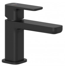 Kludi 42 290 3975 Renon Смеситель для раковины 85 мм, гладкий, 5 л/мин, черный мат 422903975