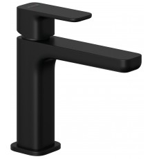 Kludi 42 288 3975 Renon Смеситель для раковины 110 мм, PushOpen, 5 л/мин, черный мат 422883975