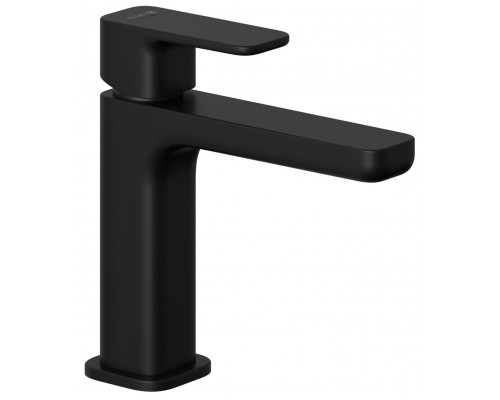 Kludi 42 288 3975 Renon Смеситель для раковины 110 мм, PushOpen, 5 л/мин, черный мат 422883975