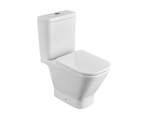Унитаз-компакт напольный Roca Gap 342477000, с крышкой Roca Gap ZRU9307682 Унитаз-компакт напольный Roca Gap 342477000, с крышкой Roca Gap ZRU9307682