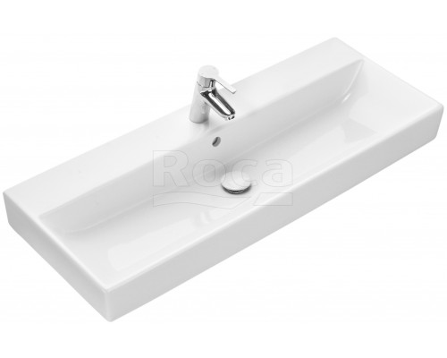 Roca 7.3274.C.600.Y Oleta Раковина мебельная 1000х390х163(115) мм, с отв. под смес., с отв. перел. 3274C600Y