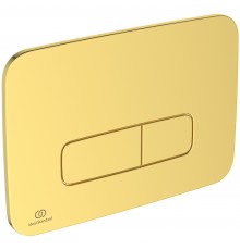 IS R0459A2 Oleas™ M3 Панель смыва, 2 объёма, механическая, 241х165х8,5 мм, золото шлифованное R0459A2