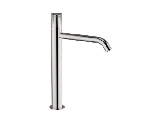 Cisal X32 Смеситель для раковины, высокий, 1 отв., цвет: Inox spazzolato. X1003544D1 Cisal X32 Смеситель для раковины, высокий, 1 отв., цвет: Inox spazzolato. X1003544D1