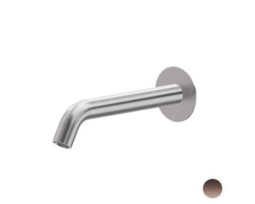 Newform X-STEEL 316 Излив для ванны, настенный, L=22.6см., G3/4 , цвет: PVD Brushed copper bronze. 29482X.59.067 Newform X-STEEL 316 Излив для ванны, настенный, L=22.6см., G3/4 , цвет: PVD Brushed copper bronze. 29482X.59.067
