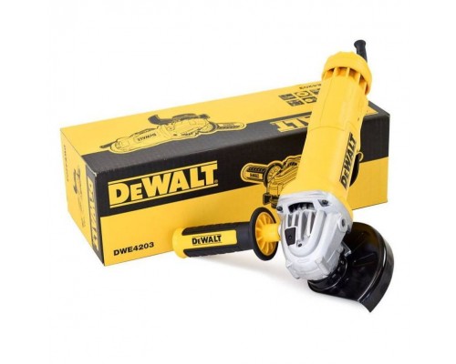 Машина шлифовальная угловая DeWalt DWE4203 Машина шлифовальная угловая DeWalt DWE4203