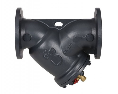Фильтр сетчатый Danfoss FVF Ду300 Ру16 со сливным краном фланцевый. 065B7739 Фильтр сетчатый Danfoss FVF Ду300 Ру16 со сливным краном фланцевый. 065B7739