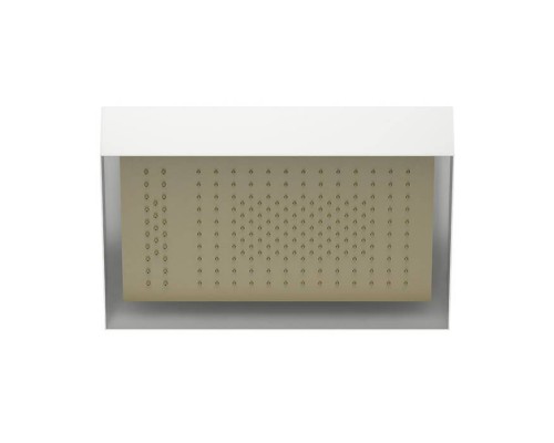 Fantini Acquafit Верхний душ 35х35см., потолочный, 2 потока, цвет: Matt British Gold PVD. 79 P6 K022