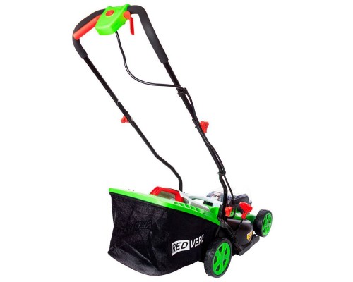 Газонокосилка аккумуляторная REDVERG RD-LM36-340/U (без акк, без з/у) + ЗУ 4А + 2 5Ач АКБ