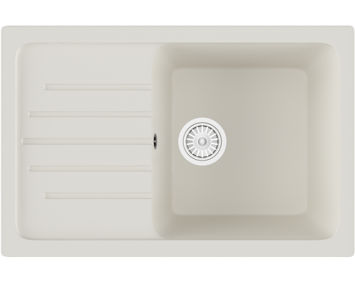 Мойка кухонная Domaci Бьелла DMC-76-341 молочная