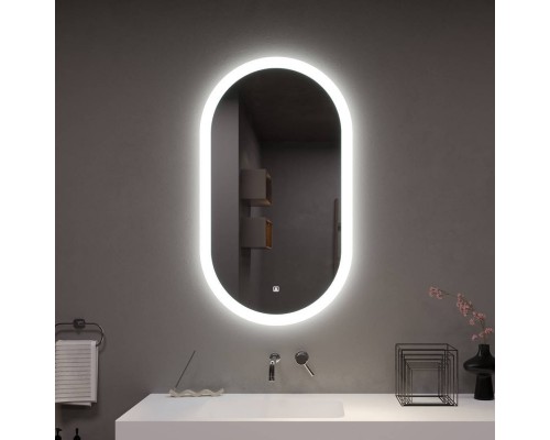 Зеркало Aqua de Marco Fly 60х105 см, с LED-подсветкой Зеркало Aqua de Marco Fly 60х105 см, с LED-подсветкой