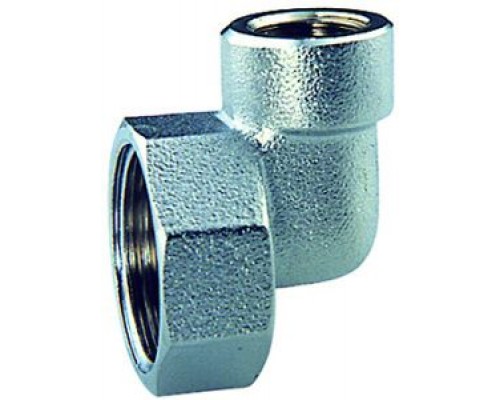 Комплектующие для коллекторов Хром.узел фланцев.1 с авт.воздухоотв., термометром (0-80) и заглушкой FK 3443 1