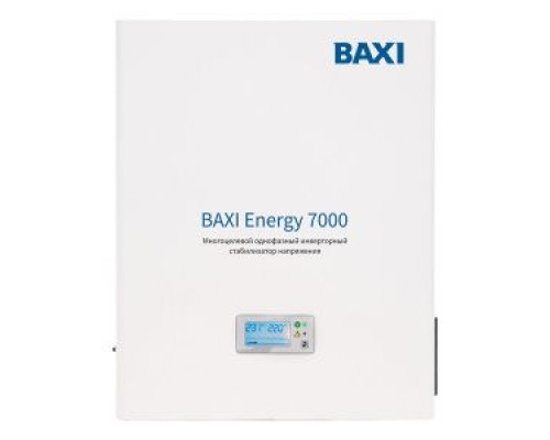 Принадлежности для котлов Стабилизатор инверторный ENERGY 7000, однофазный Baxi STH70001