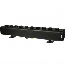 Стальной распределительный коллектор STOUT SDG-0016 5 отопительных контуров, в теплоизоляции DN 32 (SDG-0016-005005)