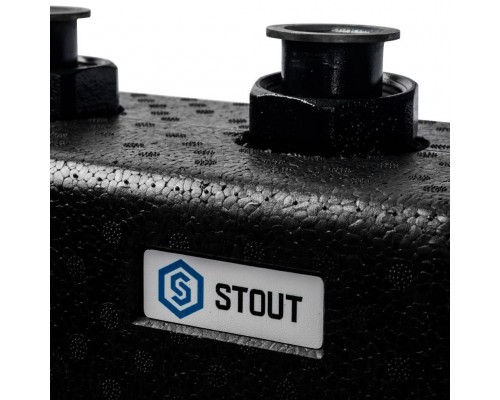 Стальной распределительный коллектор STOUT SDG-0017 3(5) отопительных контура, в теплоизоляции DN 25 (SDG-0017-004035) Стальной распределительный коллектор STOUT SDG-0017 3(5) отопительных контура, в теплоизоляции DN 25 (SDG-0017-004035)