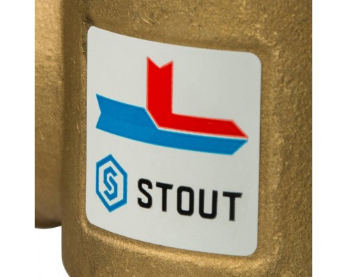 STOUT SVM-0030 Термостатический смесительный клапан G 1)4 1/4 НР 70°С (SVM-0030-325508) STOUT SVM-0030 Термостатический смесительный клапан G 1)4 1/4 НР 70°С (SVM-0030-325508)
