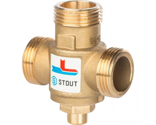STOUT SVM-0050 Термостатический смесительный клапан G 1)41/2M-G 1)41/2F-G 1)4M 60°С (SVM-0050-326006) STOUT SVM-0050 Термостатический смесительный клапан G 1)41/2M-G 1)41/2F-G 1)4M 60°С (SVM-0050-326006)