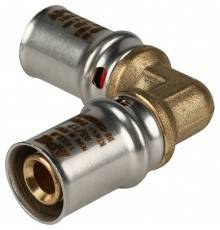 Угольник STOUT  90° 16х16 для металлопластиковых труб прессовой (SFP-0009-001616)