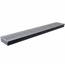 Конвектор внутрипольный STOUT SCQ 75.240.1500 (Решётка роликовая) SCQ-1100-0724150 (SCQ-1100-0724150)