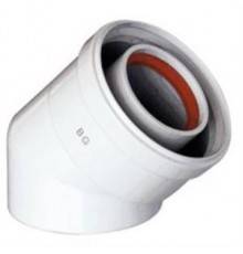 Дымоходы термо Коаксиальный отвод 45, MAIN и ECO 3 (Арт.:KHG 71410231) KHG 71410231