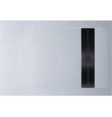Поддон для душа Aquanet Delight 140x80 белый камень, с сифоном