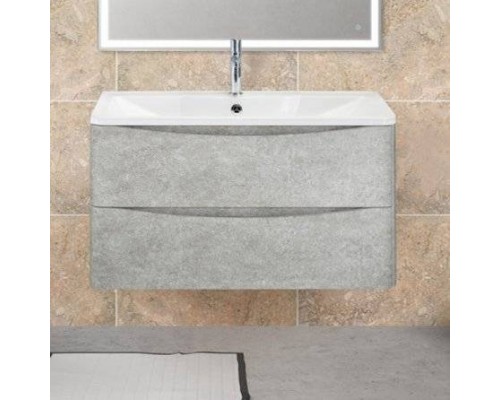 Тумба под раковину BelBagno Acqua 90 подвесная, cemento verona grigio