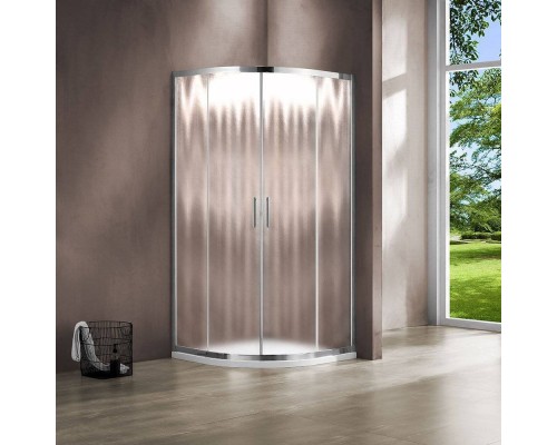 Душевой уголок Vincea Garda VSQ-1G900CH 90x90, профиль хром, стекло шиншилла
