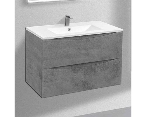 Тумба с раковиной Vincea Mia 80 бетон, раковина VBS-13980