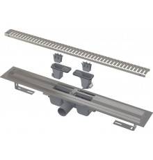Душевой трап (лоток) AlcaPlast APZ1 SMART-LINE-550 с опорами и решеткой