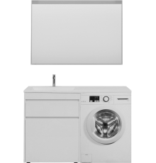 Мебель для ванной комнаты Aquanet Токио 68 1 ящик, с бельевой корзиной L