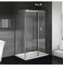Душевой уголок Good Door Galaxy WTW+SP-C-CH 120х100, профиль хром + очиститель для стекол