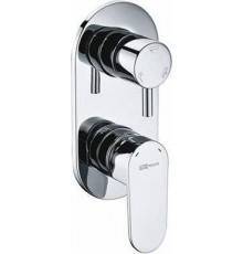 Смеситель для ванны с душем Wasserkraft Dinkel 5871 С ВНУТРЕННЕЙ ЧАСТЬЮ