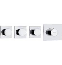 Термостатический смеситель Bossini OKI 3 Outlets LP Z031205 для ванны с душем, хром