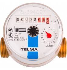 Счетчик для воды Itelma WFK20.D080 бытовой, для холодной воды