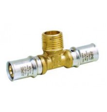 Фитинги под пресс-инструмент Пресс-тройник НР, 20х1/2х20 APE AP133 20x12x20